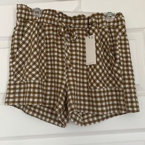 Carly Jean Los Angeles Dani gingham shorts